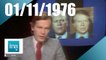 20h Antenne 2 du 1er novembre 1976 - Elections aux USA | Archive INA