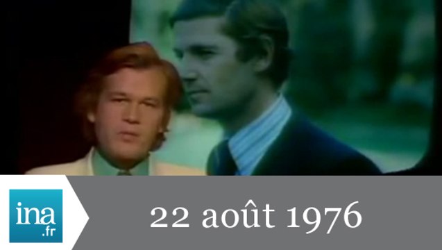 20h Antenne 2 du 22 août 1976 - La Guadeloupe menacée - Archive INA