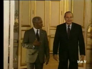 Off Annan / Chirac Elysée