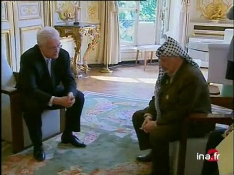 Visite à Paris de Yasser Arafat