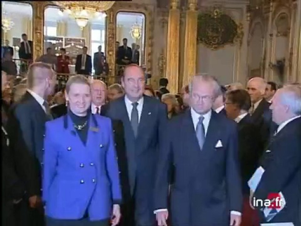 Voyage de Jacques Chirac en Suède