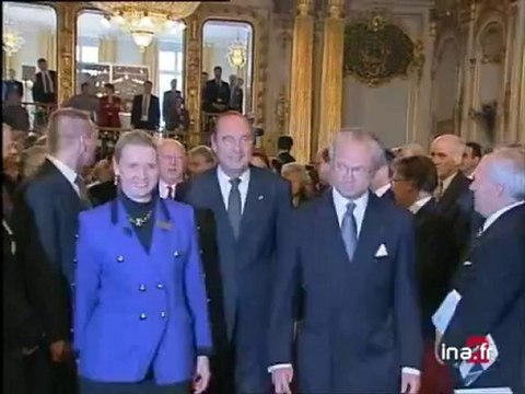 Voyage de Jacques Chirac en Suède