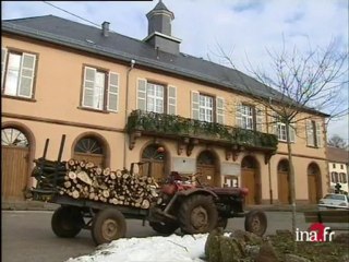 Tempête Saales village forestier