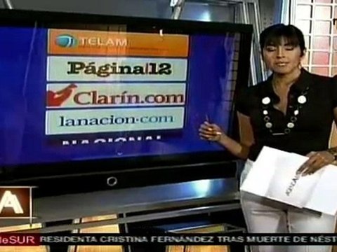 Periódicos argentinos convocan a la concentración de Plaza de Mayo