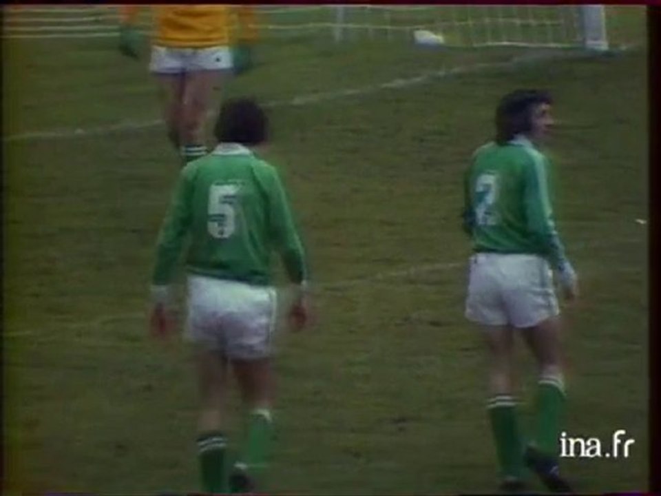 Eliminatoires de la coupe du monde de football 1978 : L'Eire bat la France à Dublin