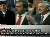 Velarán restos de Néstor Kirchner en el Congreso argentino