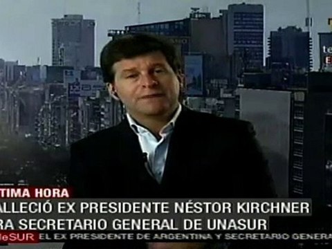 Destacan labor de Néstor Kirchner como titular de UNASUR