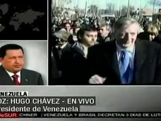 Chávez: Kirchner fue un resucitador de Patrias, un loco por la libertad