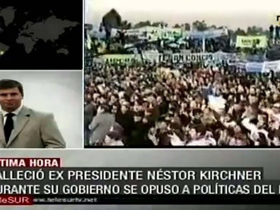 En Argentina destacan los logros de Néstor Kirchner