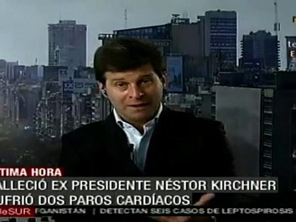 Falleció ex presidente Kirchner, sufrió dos paros cardiacos