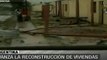 Avanza reconstrucción de viviendas y escuelas en Pozo del Tigre
