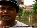 Inundaciones causan estragos en Indonesia y Tailandia