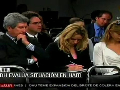 La CIDH evalúa la situación de los derechos humanos en Haití tras el sismo