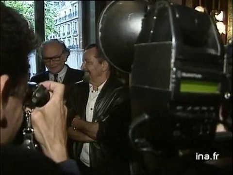 Maurice BEJART reçu à l'institut