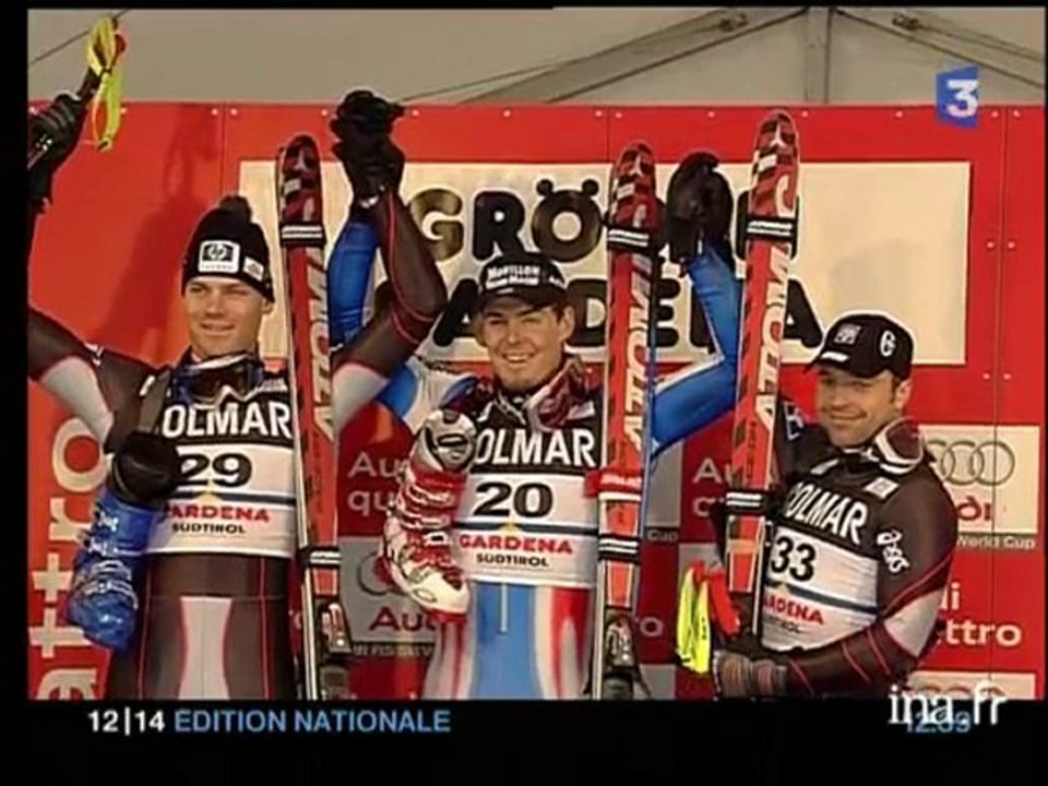 Antoine Deneriaz nouveau leader de l'équipe de France de ski