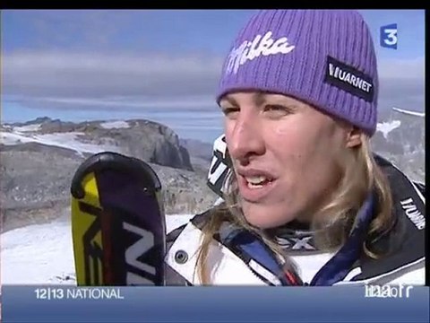 Ski alpin : rencontre avec Ingrid Jacquemod et Marie Marchand Arvier avec les co