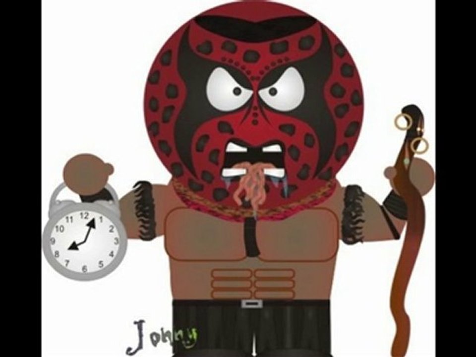 wwe southpark characters