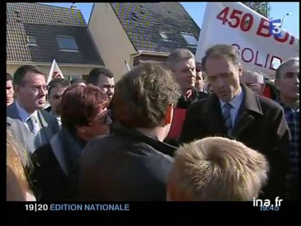 [Visite de Jean Pierre Raffarin dans l'Aisne]