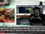 Senadora Piedad Córdoba - LA PAZ NO TIENE REVERSA