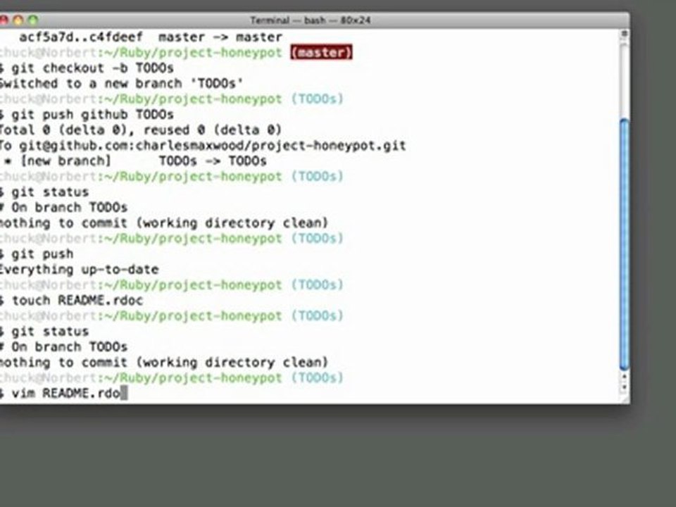 Managing Branches with Git