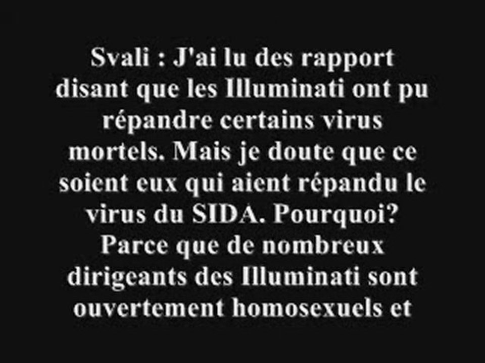 Interview d'une Ex-Illuminatie Part 2