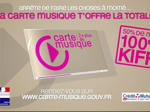 Spot carte musique Rap