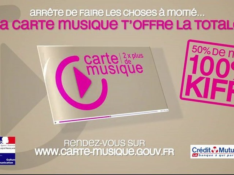 Spot carte musique Rap