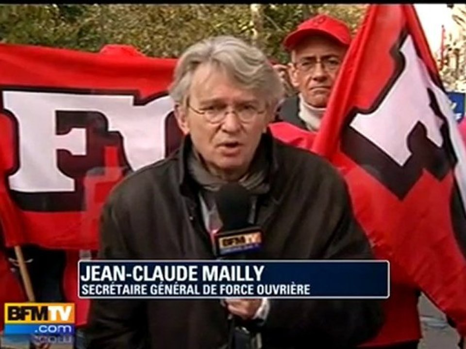 Jean-Claude Mailly, Paris le 28 octobre 2010