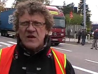 RETRAITE : BLOCAGE DE L'USINE PSA DE VESOUL