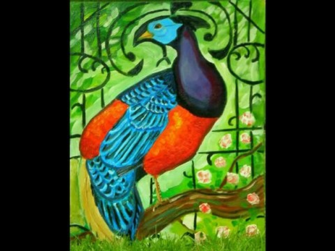 Peintures de Nathalie Souin:Animaux divers