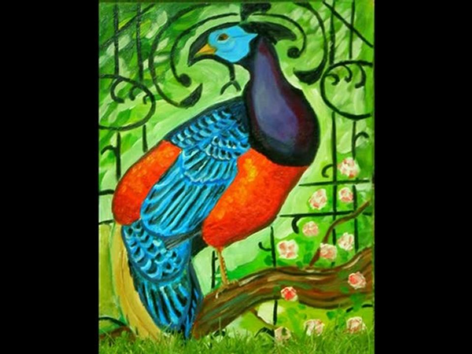 Peintures de Nathalie Souin:Animaux divers