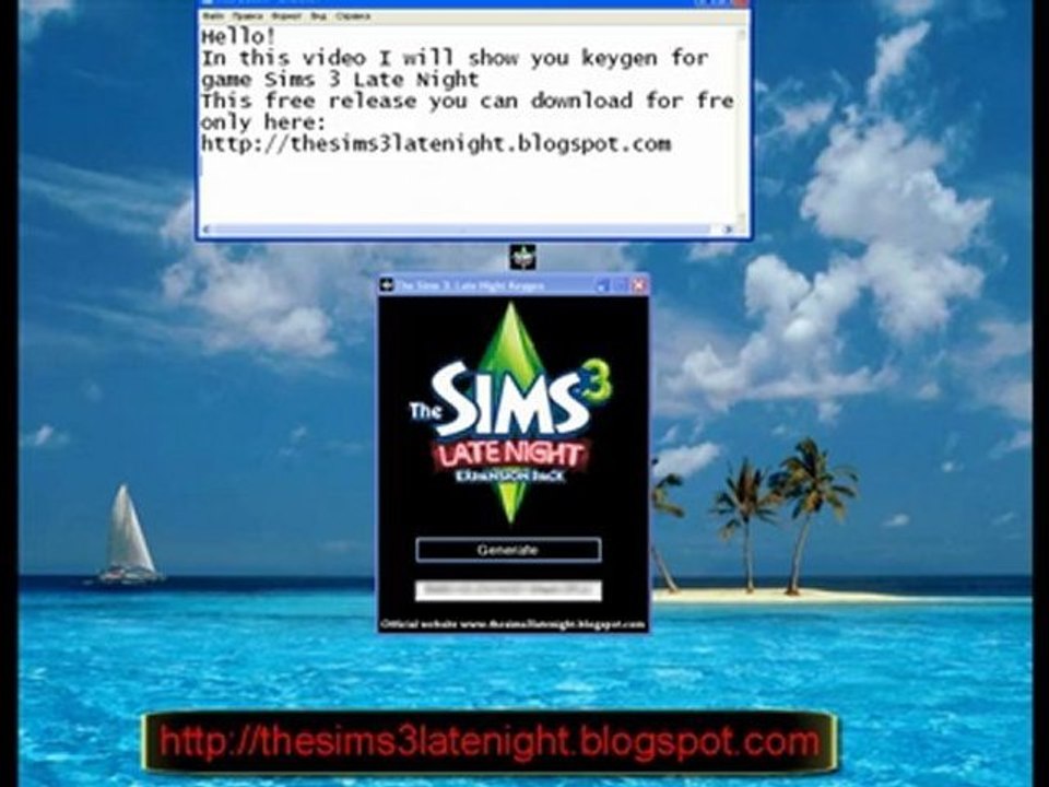 Download FOR FREE Sims 3 Late Night Crack