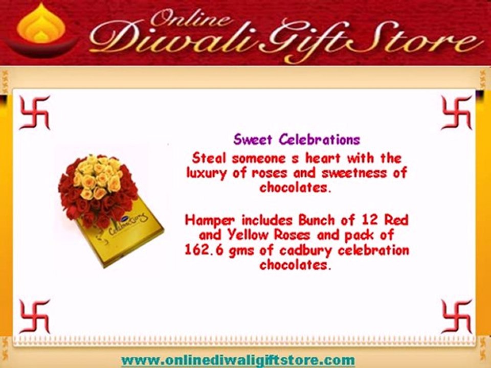Send Chocolates & Flowers to India on Diwali 2010