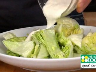 Chopped Wedge Salad with Oregano Seared Chicken