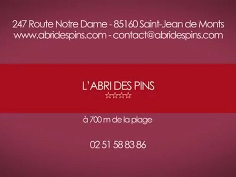 CAMPING L'ABRIS DES PINS**** - SAINT-JEAN DE MONTS - VENDEE