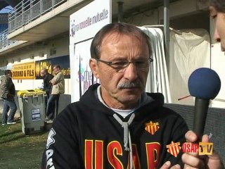 Les ITV D'avant match Racing metro USAP