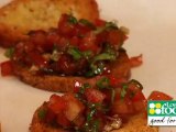 Tomato and Roasted Pepper Bruschetta