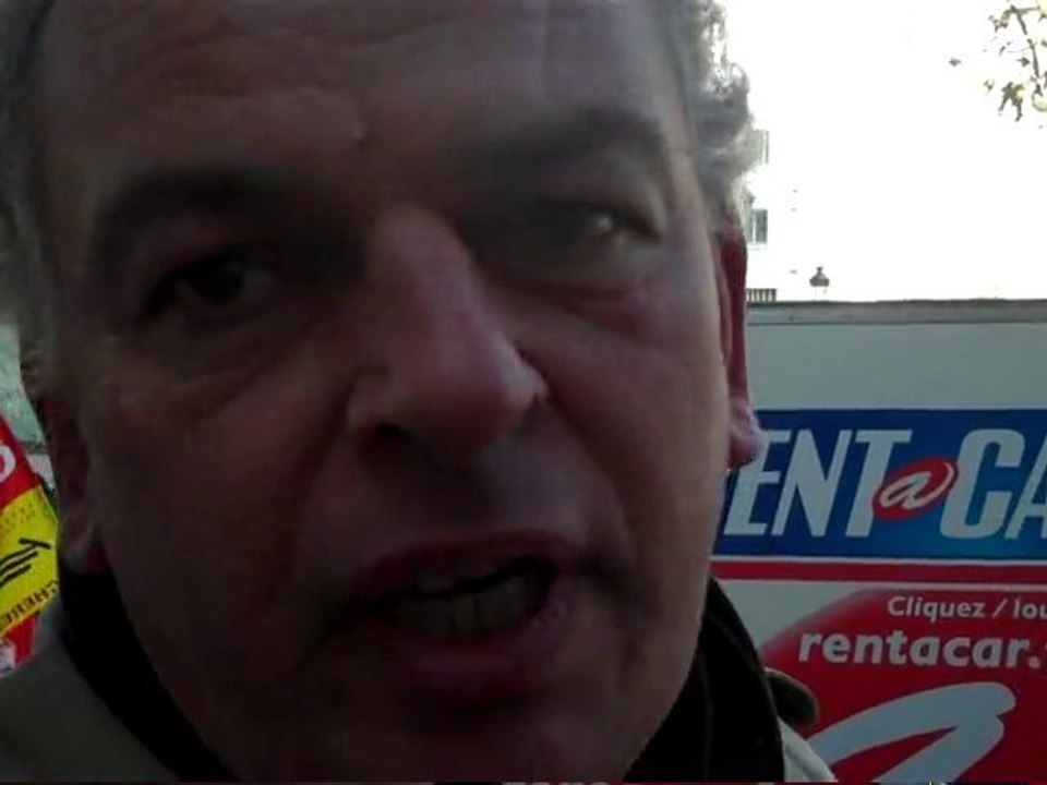 Journaliste britannique de Press.TV au sujet des manifs