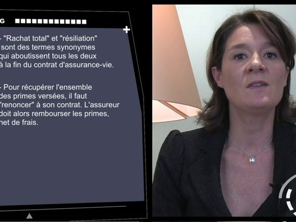 Question d'assurés : Rachat d'un contrat d'assurance-vie