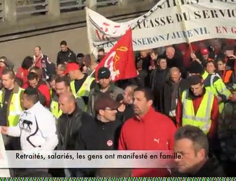Le baroud d'honneur de 3000 manifestants à Valenciennes