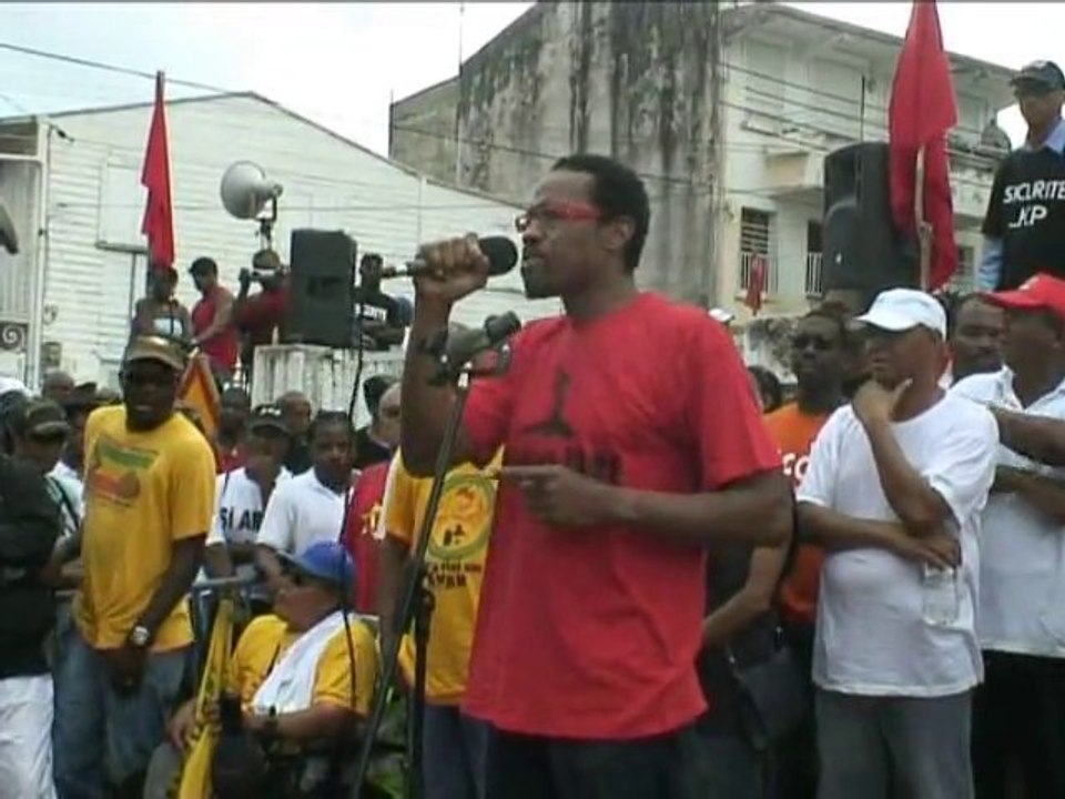 Patrice Tacita : grève LKP 26 octobre 2010