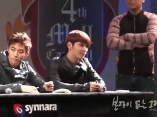 101024 Synnara Yongsan Fansign - Chan cam cute