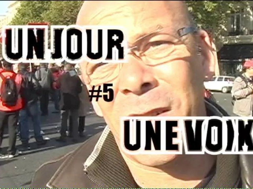 un jour une voix #5 - paris 28/10