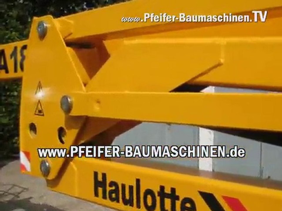 Terrain telescopico sollevatore HAULOTTE HA 18 PX 4x4x4