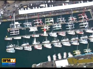 Le public présent pour la Route du Rhum
