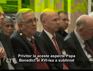 Benedict alXVI-lea: Ştiinţa nu explică în întregime Misterul