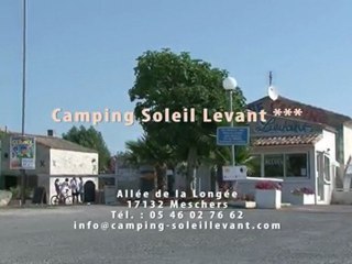 CAMPSITE SOLEIL LEVANT*** (ENG) MESCHERS CHARENTE-MARITIME