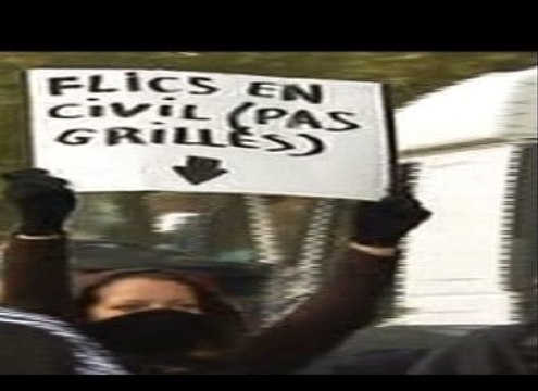 Manif: des policiers infiltrés.... démasqués