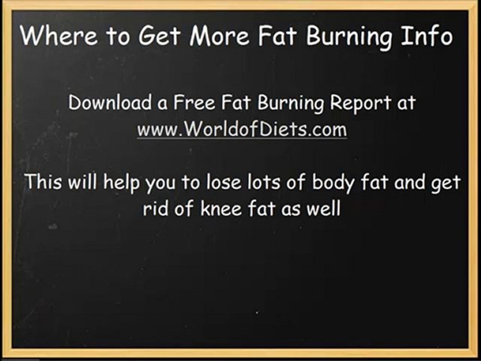 How to Get Rid of Knee Fat - Lose Knee Fat
