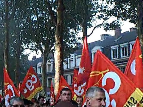 GREVE ET MANIFESTATION POUR LA DEFENSE DES RETRAITES